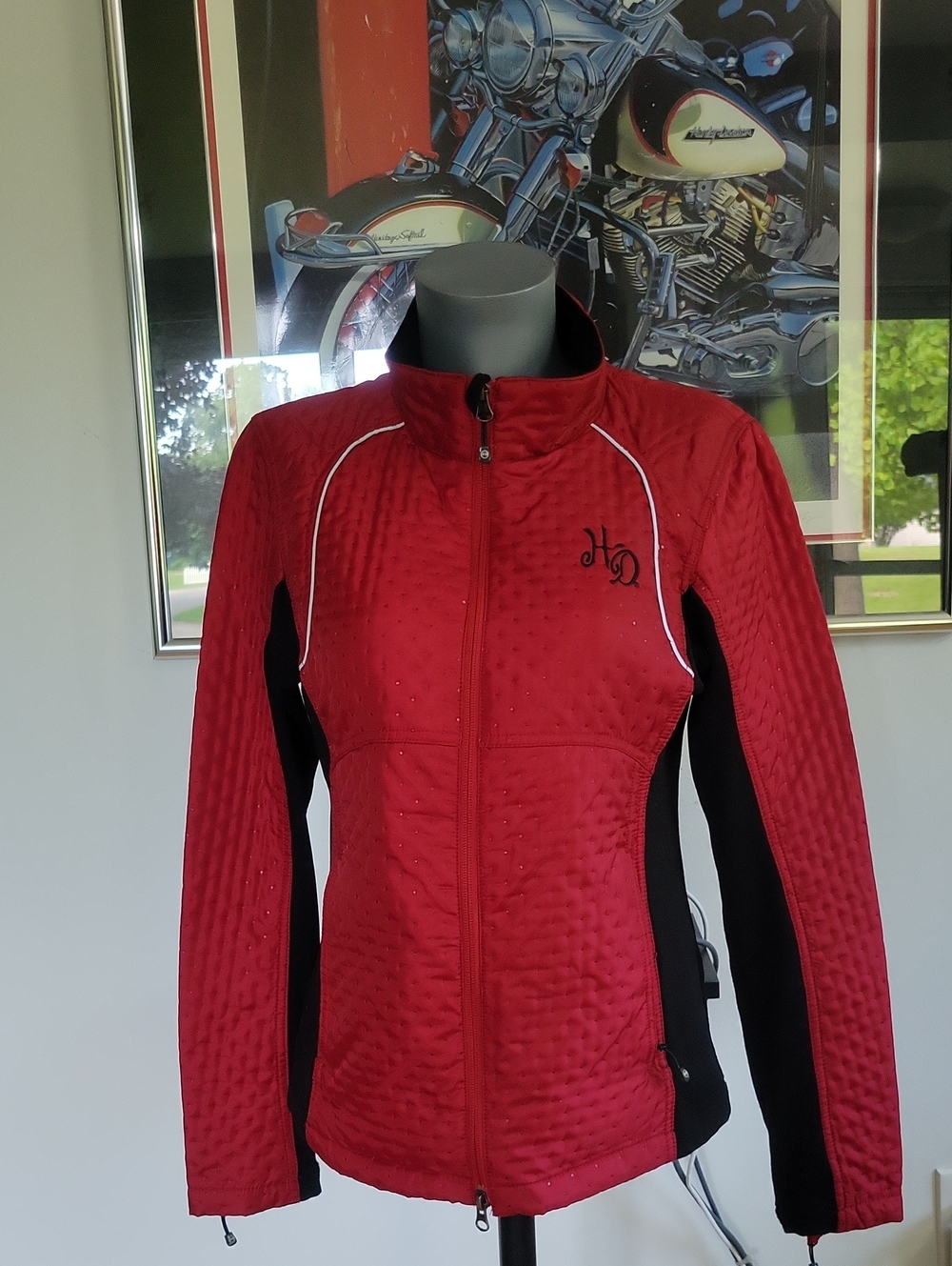 Harley-Davidson Jacket Large Red & Black